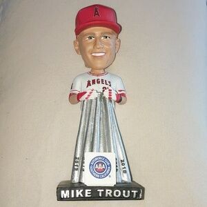 Mike Trout Bobblehead Los Angeles Angels (Anaheim) Silver Slugger MLB Baseball
